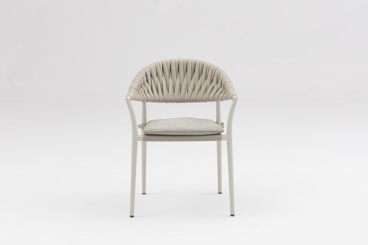 Dining chair - coarse woven strap version / H-PB0049F