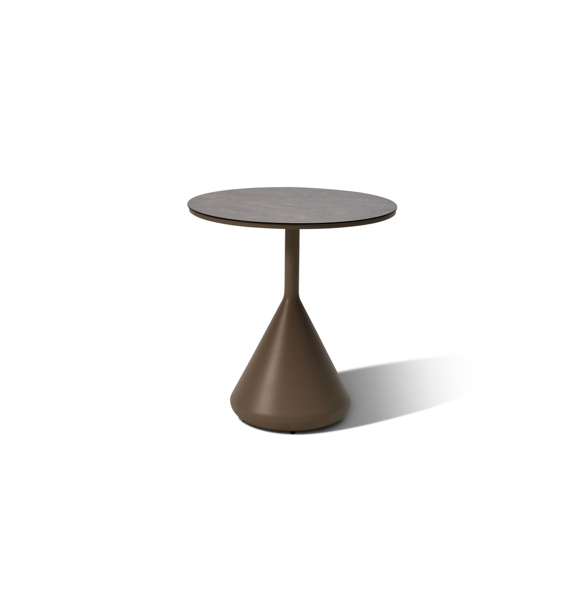 Aluminum small dining table
aluminum plate top / H-A013.T600Z