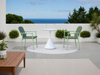 Aluminum small dining table
aluminum plate top / H-A013.T600Z