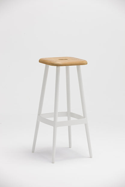 Bar Stool - Teak Seat Board / H-PB0008A