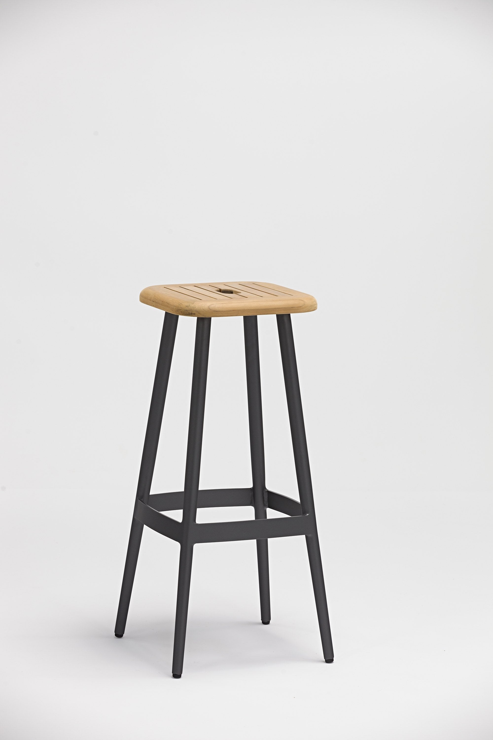 Bar Stool - Teak Seat Board / H-PB0008A