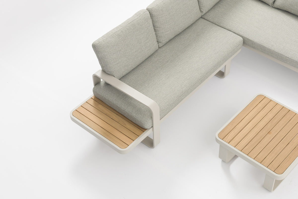 3 Seater sofa
2 Seater sofa
Coffee table: FSC teak tabletop / H-PB0031SF