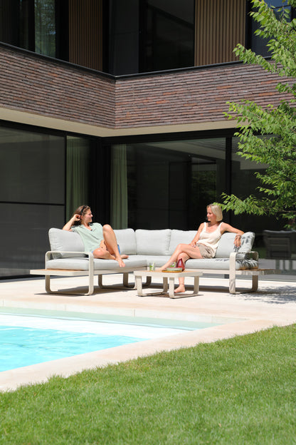 3 Seater sofa
2 Seater sofa
Coffee table: FSC teak tabletop / H-PB0031SF