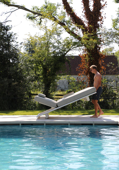 sunlounger(with 1 Headrest) / H-PB0033L