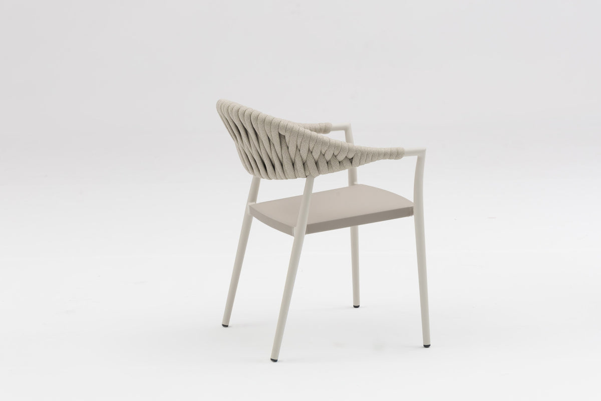 Dining chair - coarse woven strap version / H-PB0049F