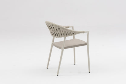 Dining chair - coarse woven strap version / H-PB0049F