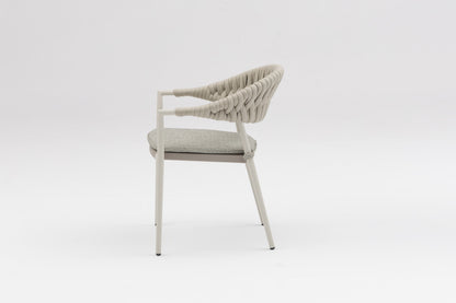 Dining chair - coarse woven strap version / H-PB0049F