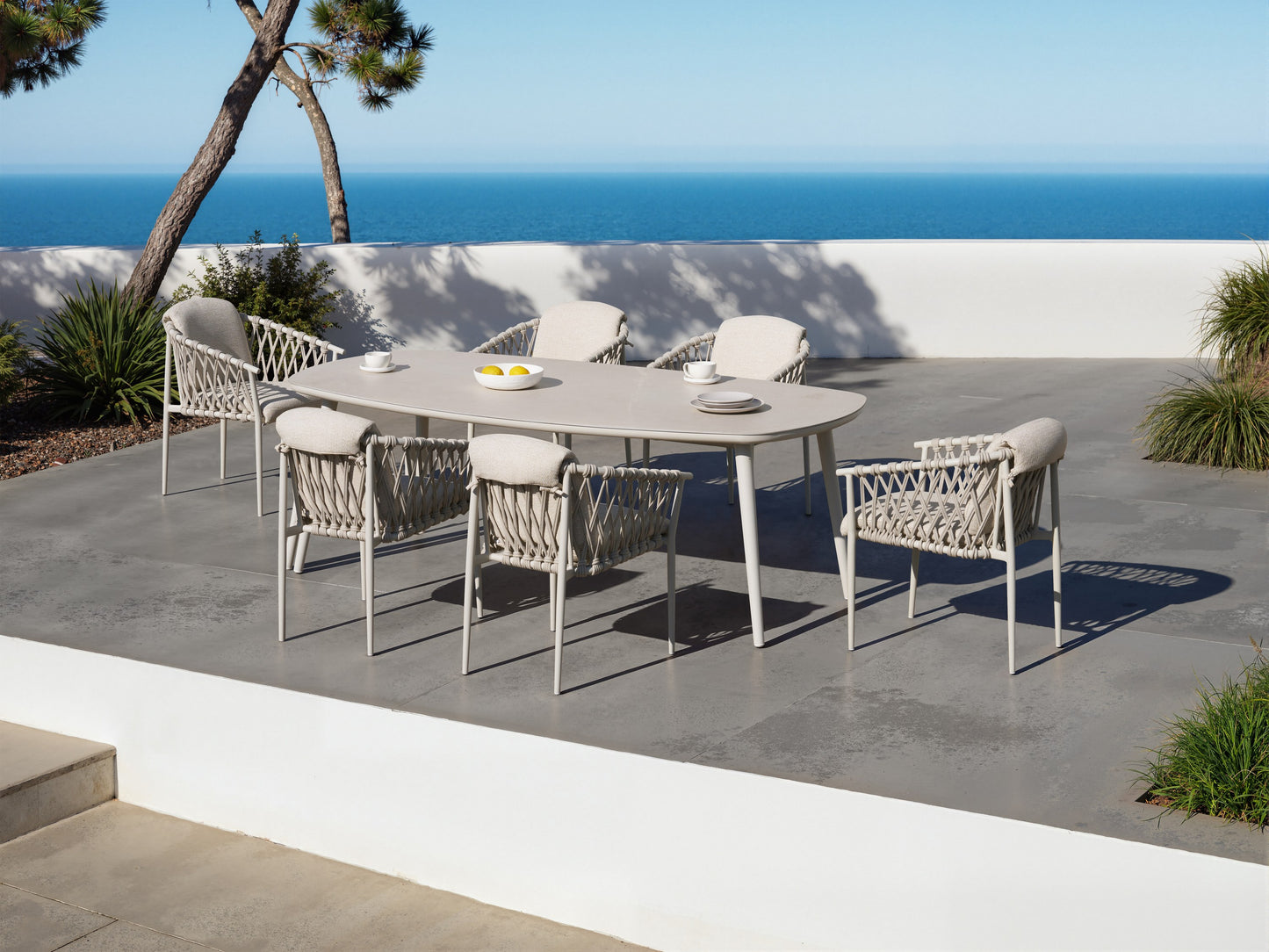 Aluminum Frame Dining Chair / H-R022.DTF