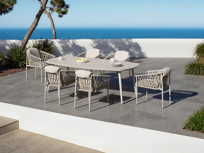 Aluminum Frame Dining Chair / H-R022.DTF