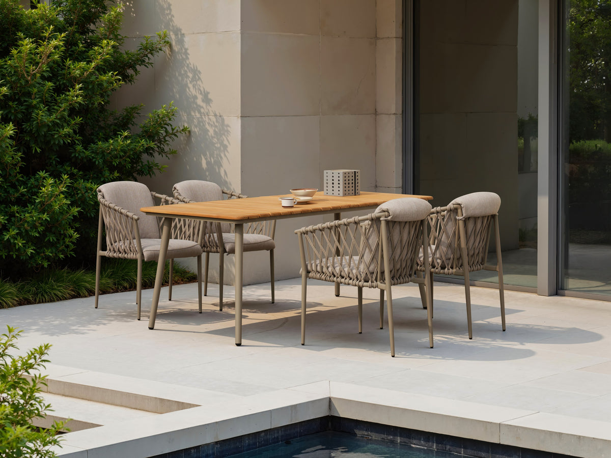 Aluminum Frame Dining Chair / H-R022.DTF