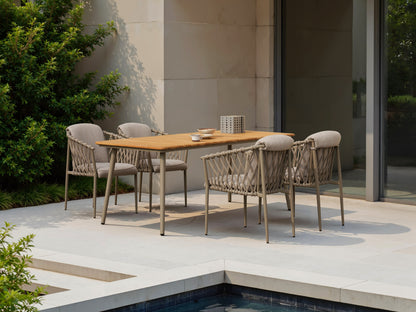 Aluminum Frame Dining Chair / H-R022.DTF