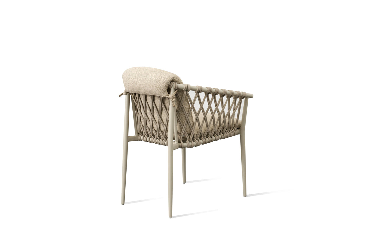 Aluminum Frame Dining Chair / H-R022.DTF