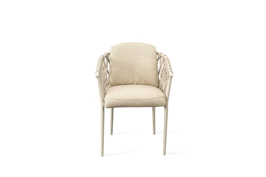 Aluminum Frame Dining Chair / H-R022.DTF