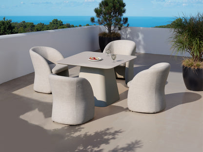 Aluminum Square Dining Table / H-S027.T1100Z