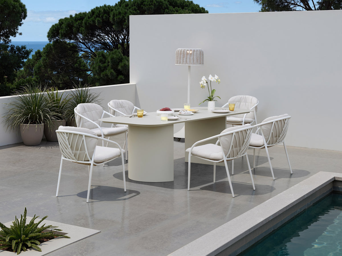 Aluminum Frame Dining Chair / H-V802.D1F