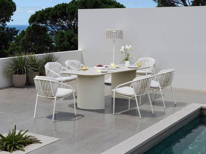 Aluminum Frame Dining Chair / H-V802.D1F